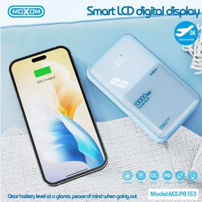 Moxom PB153 Зөөврийн Power Bank (10000 mAh)