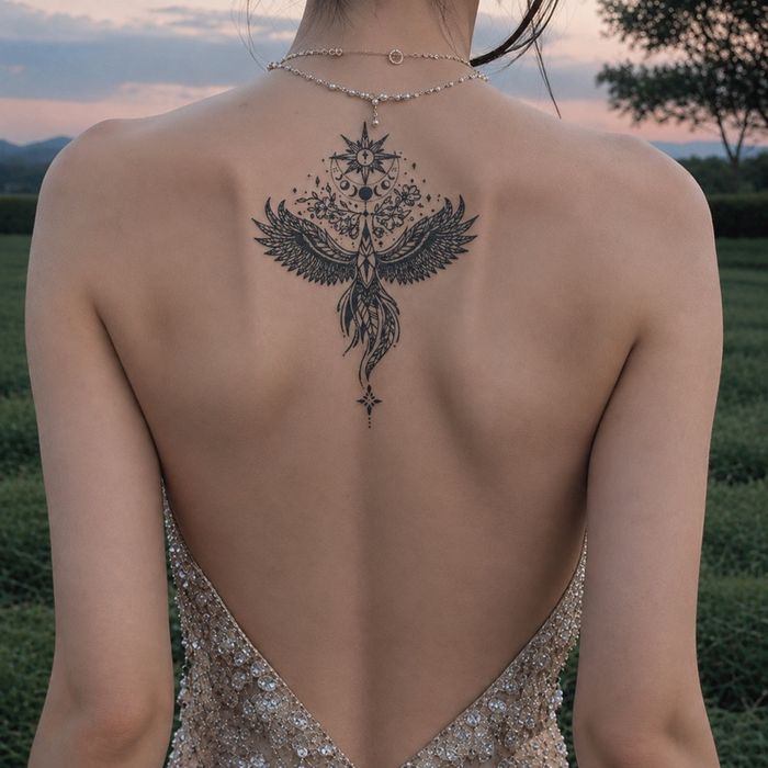Celestial Phoenix Усан шивээс