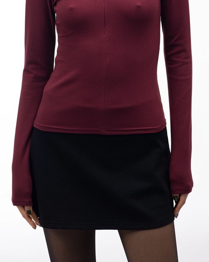 Thick mini skort