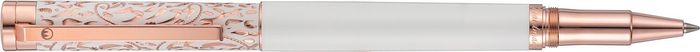 Waldmann Xetra Vienna Rollerball Pen  white lacquered Rose gold 