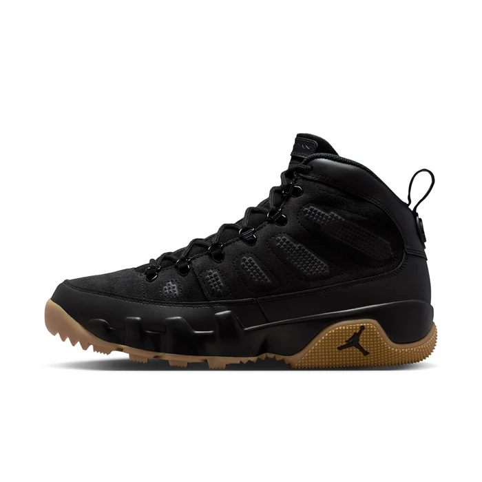 MEN'S JORDAN 9 RETRO BOOT " BLACK GUM"