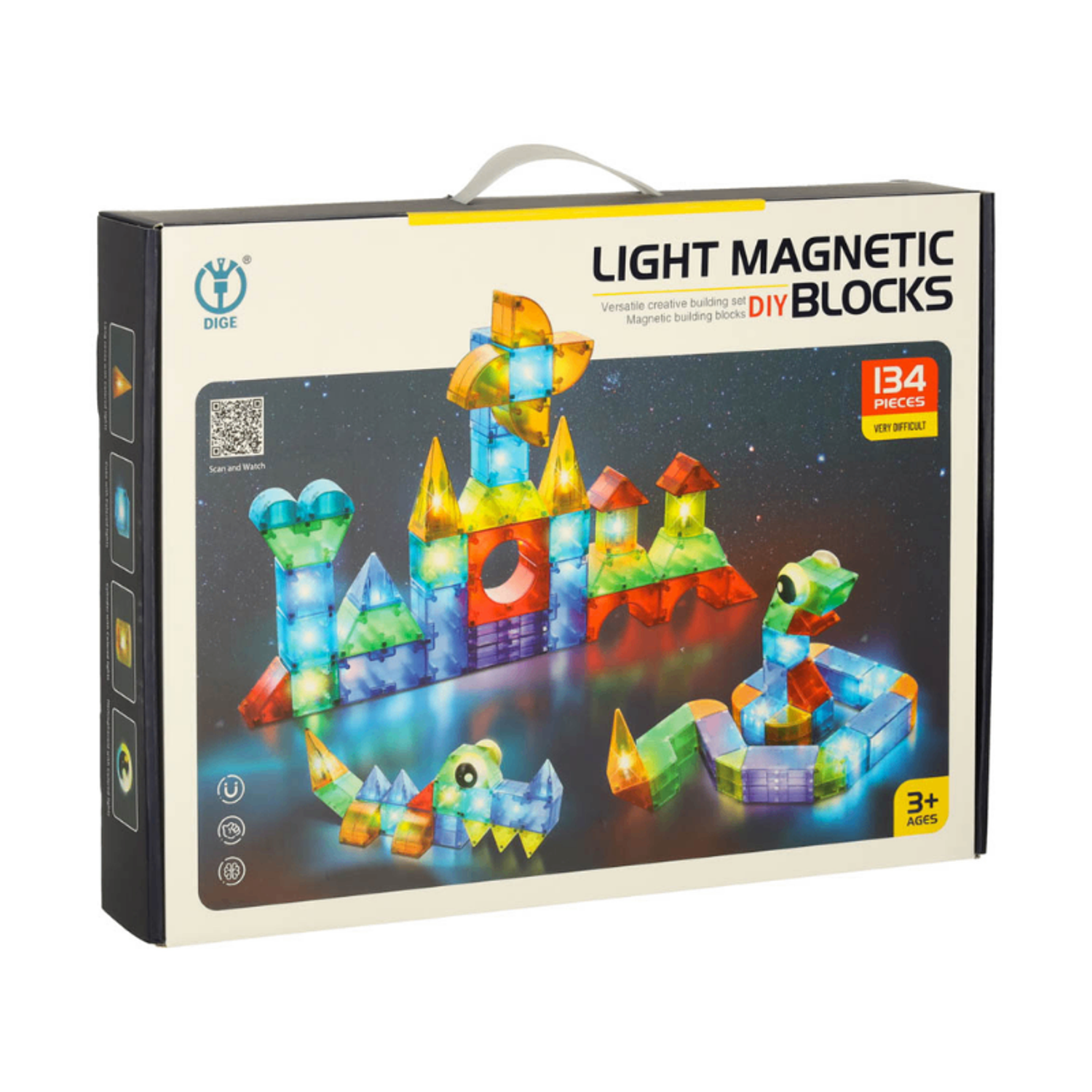 Magic magnetic blocks