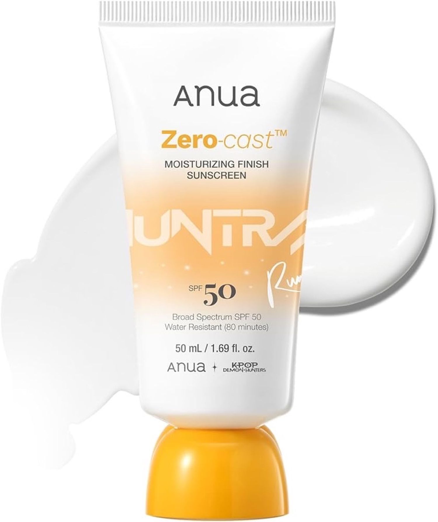 ANUA ZERO CAST MOISTURIZING FINISH SUNSCREEN 50ML 
