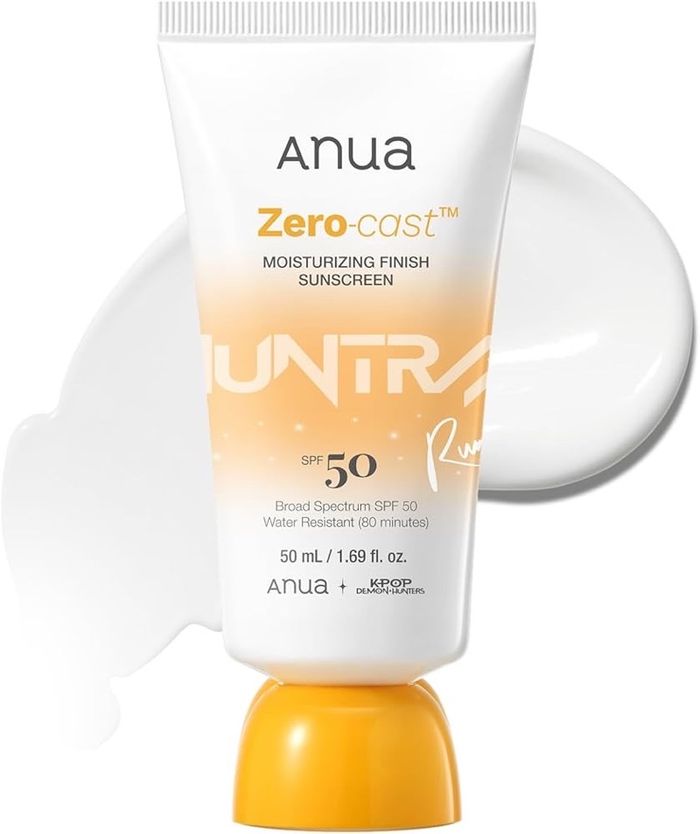 ANUA ZERO CAST MOISTURIZING FINISH SUNSCREEN 50ML 