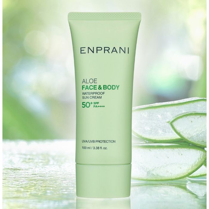 Enprani Aloe Cica Face & Body Waterproof Sun Cream 100g