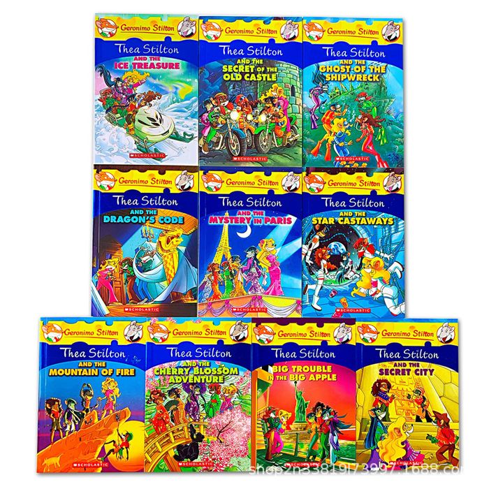 #GERONIMO_STILTON #Thea_Stilton_and_Mystery_of_PARIS