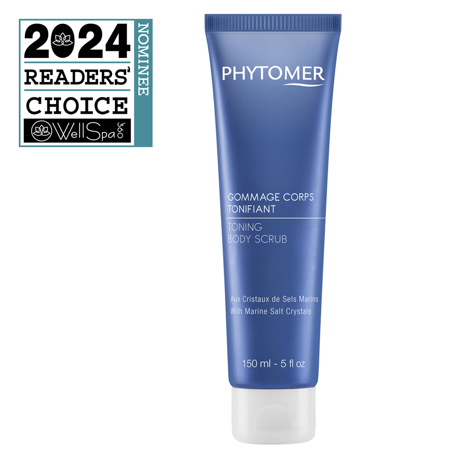 Toning Body Scrub with Marine Salt Crystals, 150 ml