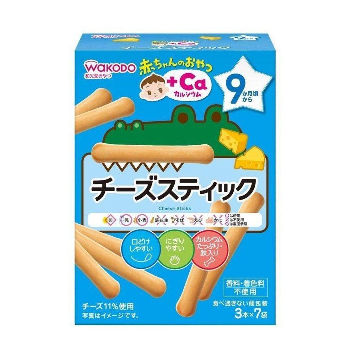 Wakodo чийз стик 9+ сар