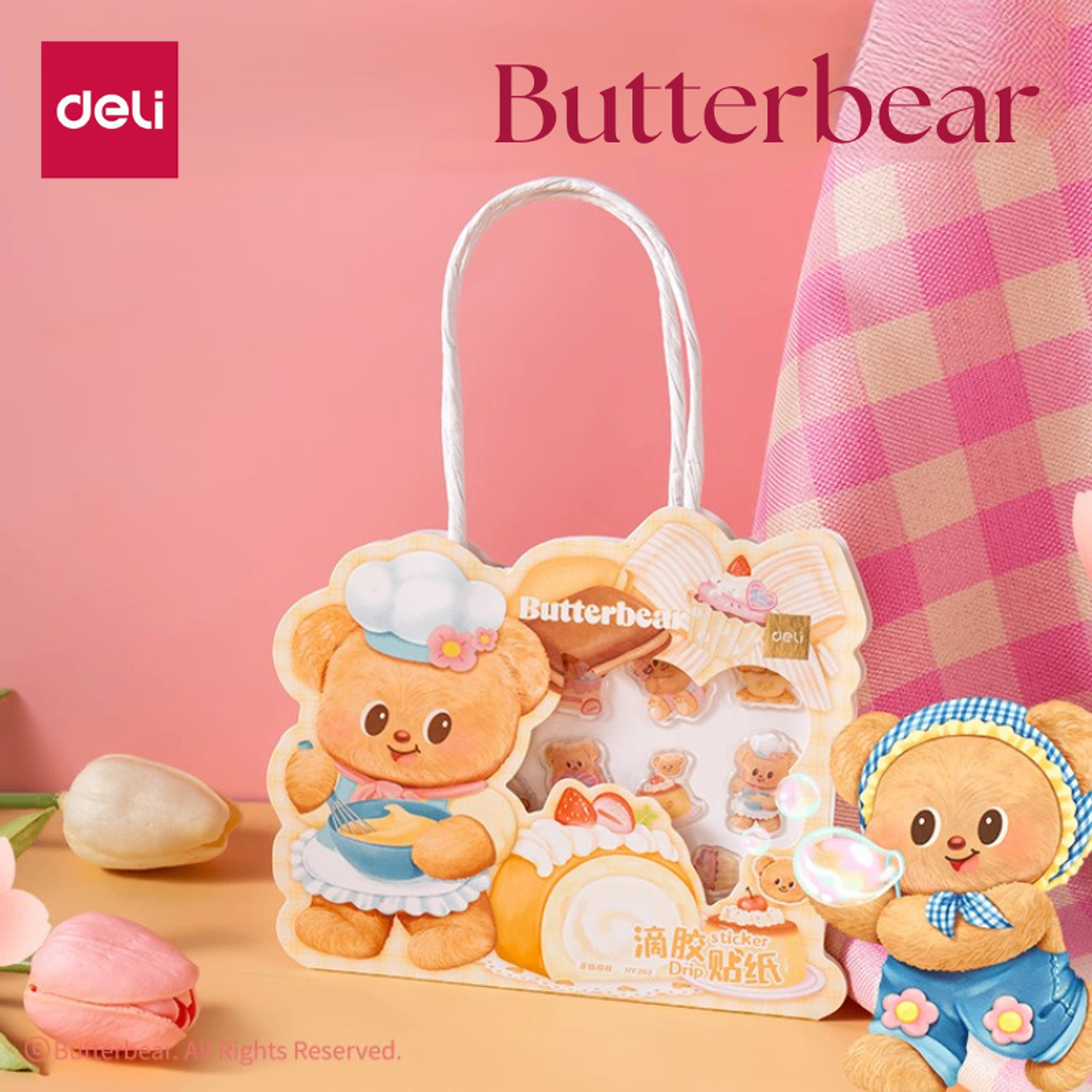 Стикер Butterbear DL HY242