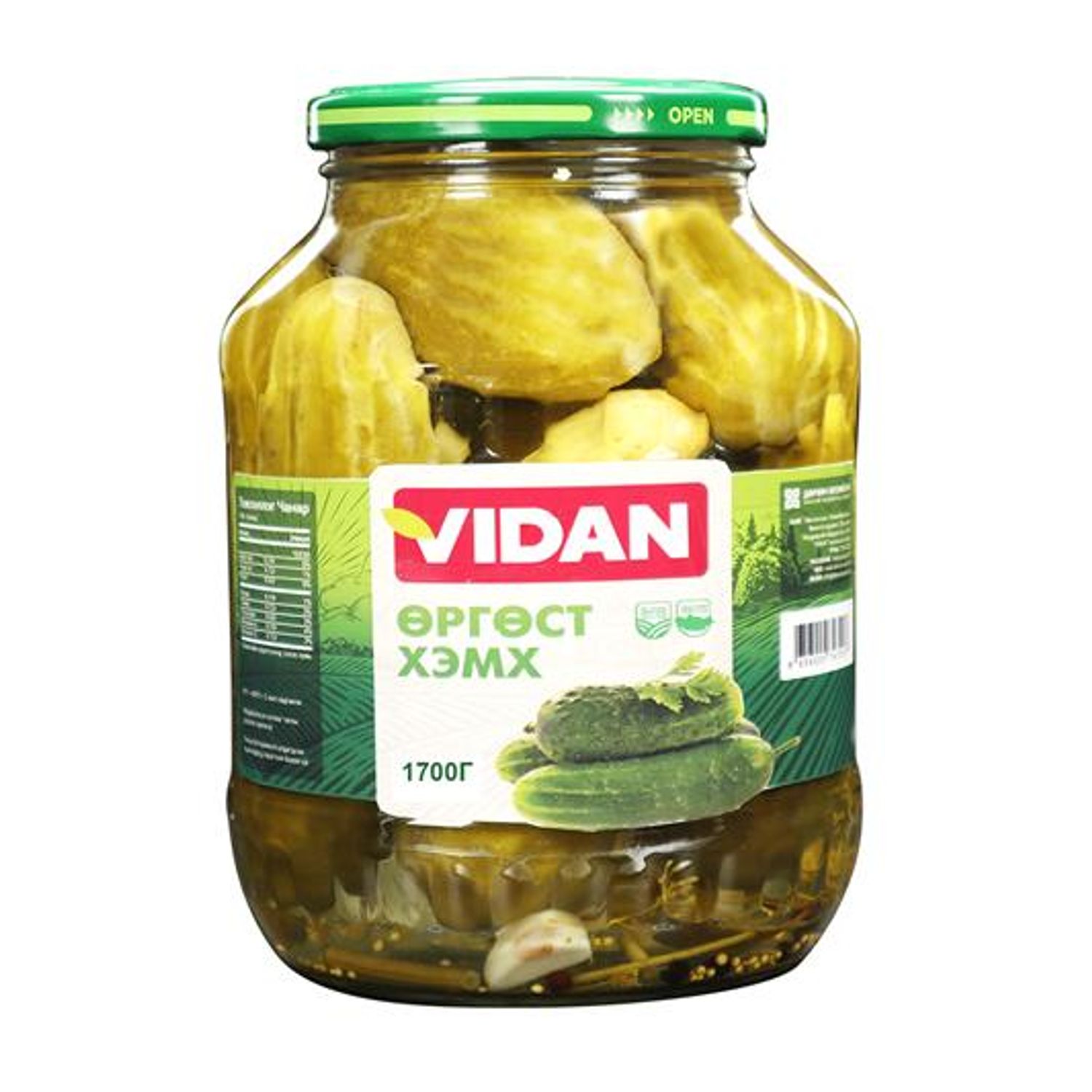 Огурцы Vidan 1.7гр 