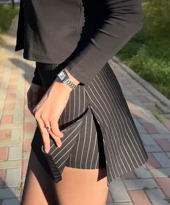 Striped skort V2 /хар /