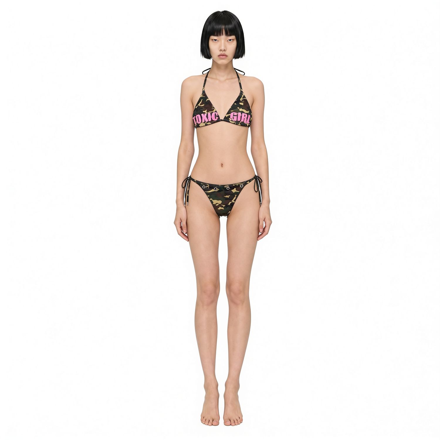 Toxic Girl Camo Bikini