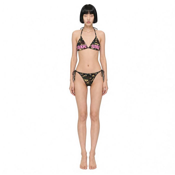 Toxic Girl Camo Bikini
