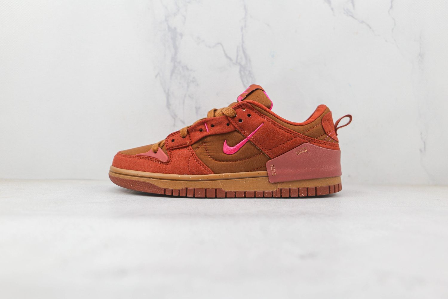 Nike Dunk Low Distrupt 2 Desert Bronze Pink Trainers 