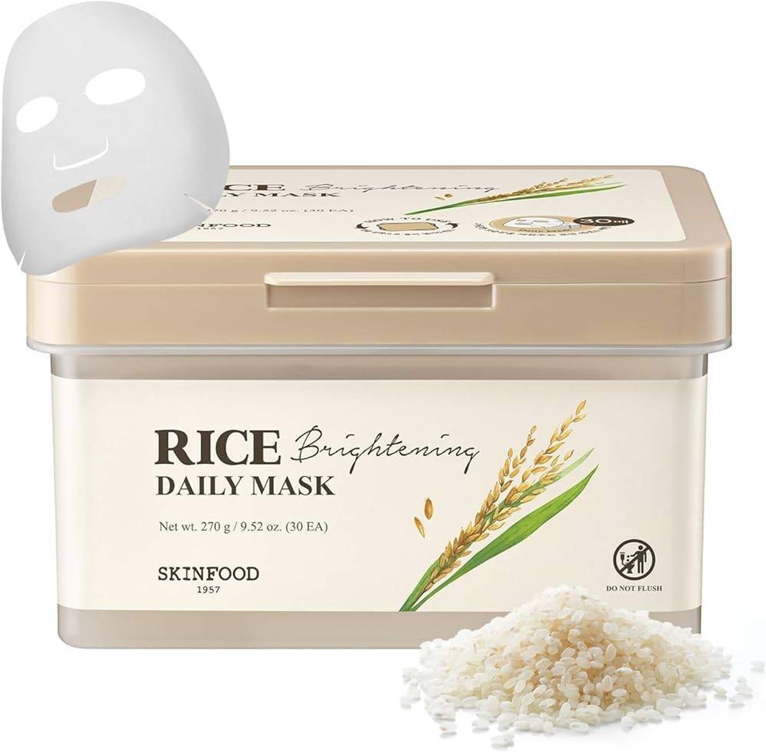 Skinfood Rice Brightening Daily Mask