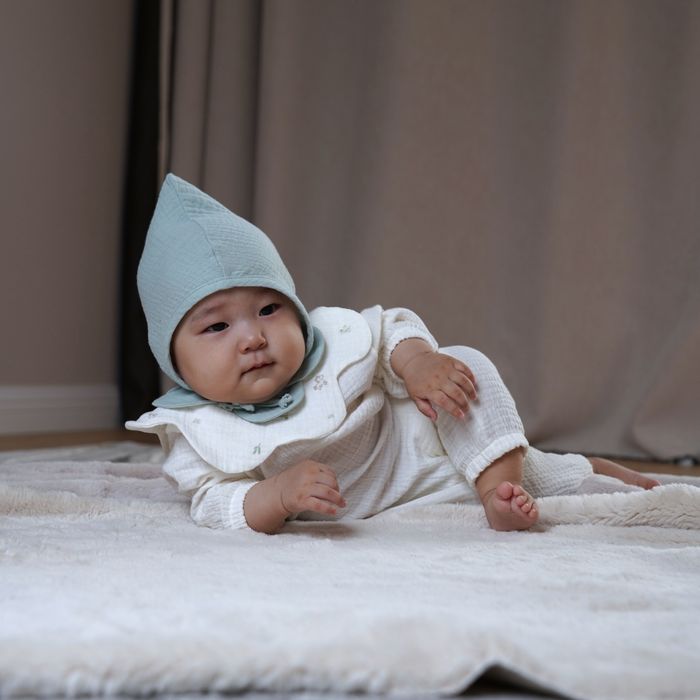 Муслин гринкел 3 хос-Цагаан-Морьтой загвар