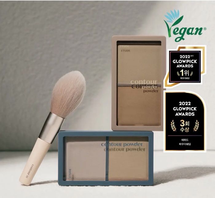 ETUDE CONTOUR POWDER BRUSH SET 