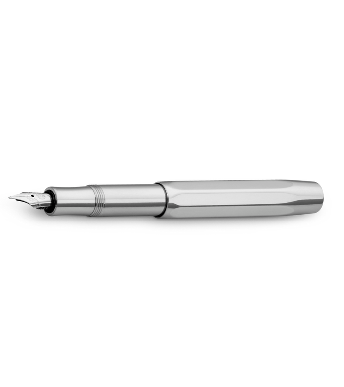 Kaweco AL SPORT Fountain Pen Raw Broad Nib 
