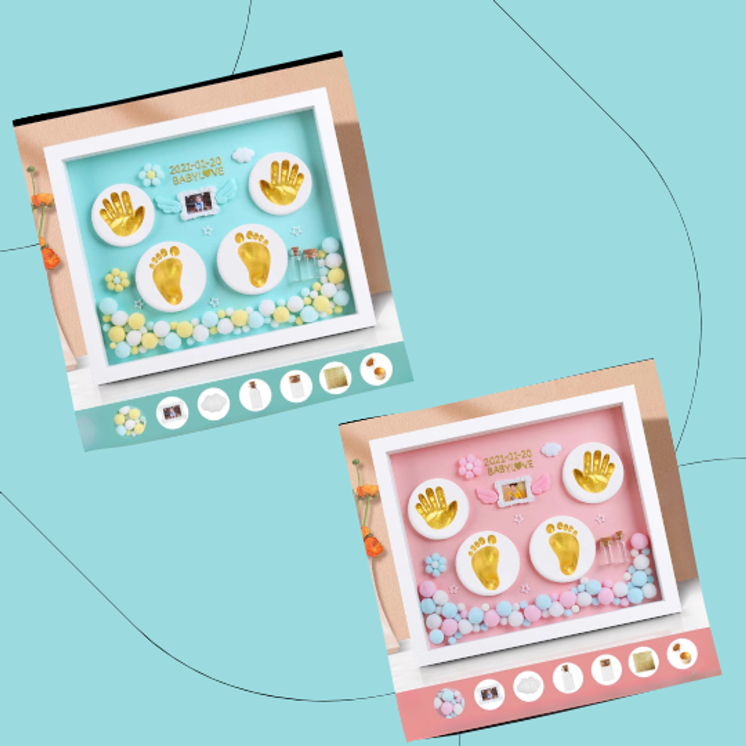 Нярайн гар хөл хэв авагч том