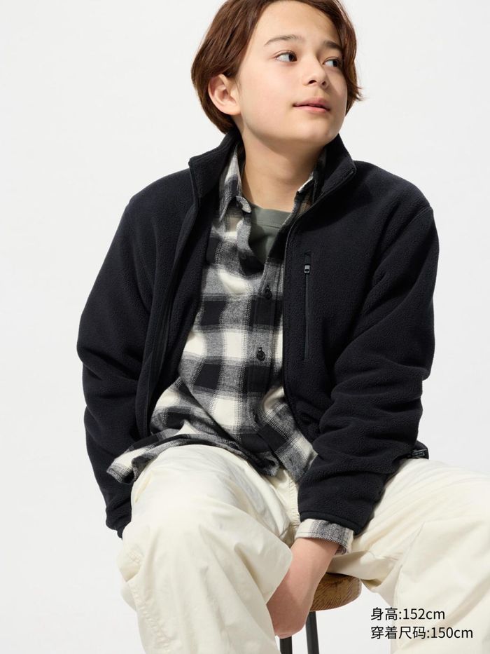 UNIQLO хүүхдийн флийс цамц 