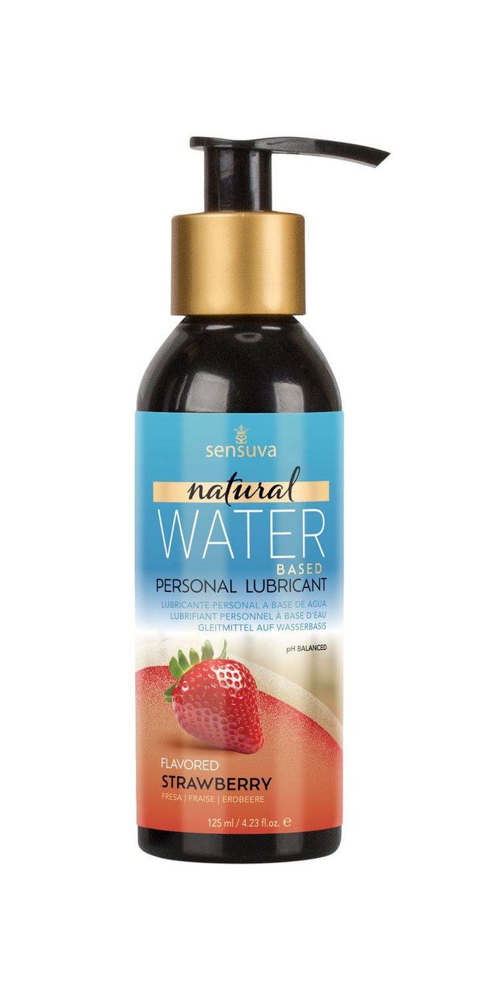 Natural Water-Based Personal Moisturizer - Strawberry