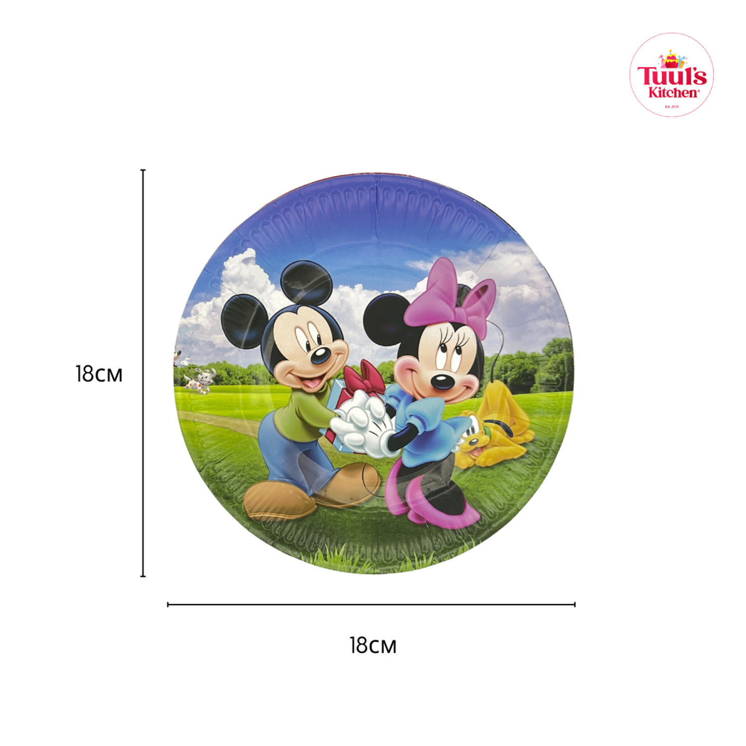 Mickey mouse таваг 18cm