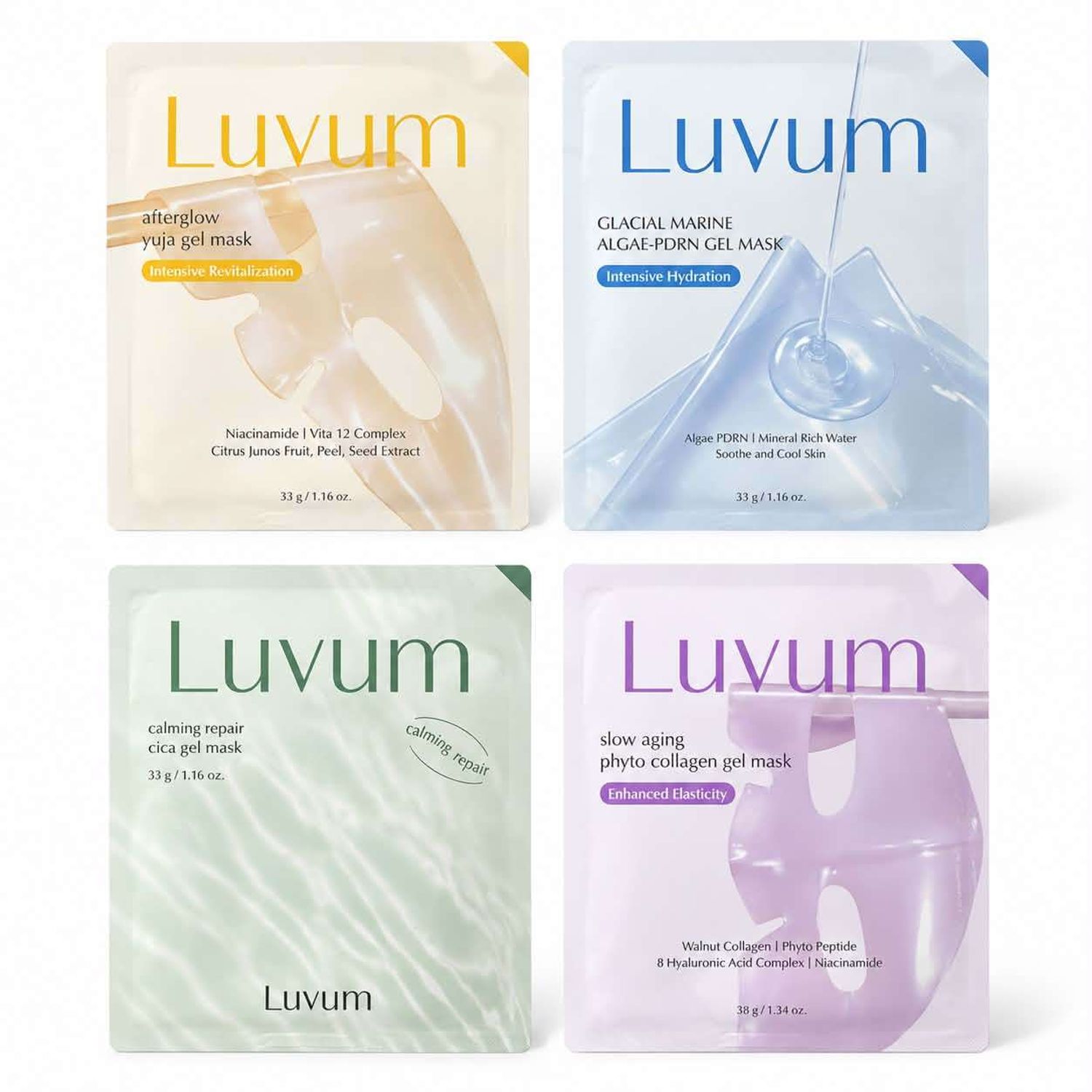 Luvum гелэн маск 4 хайрцаг