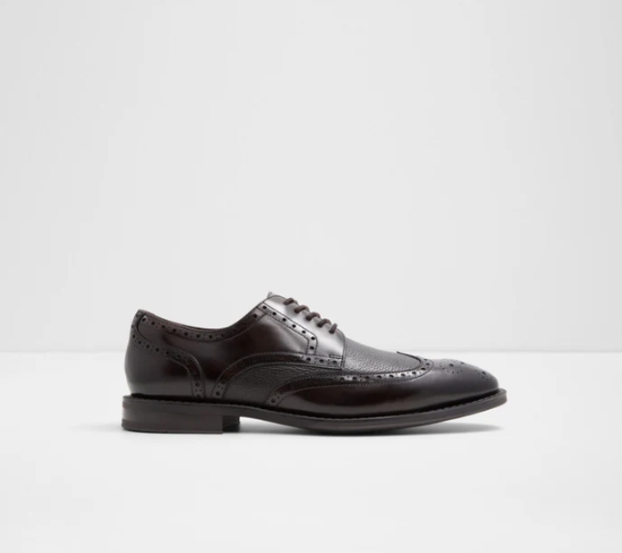 EDGAR-201-DARK BROWN -Men Dress Shoes