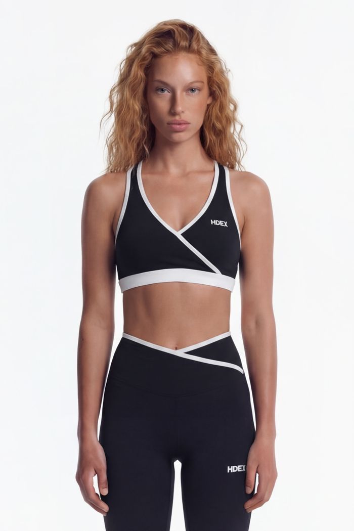 Support Cross Line Bra Top