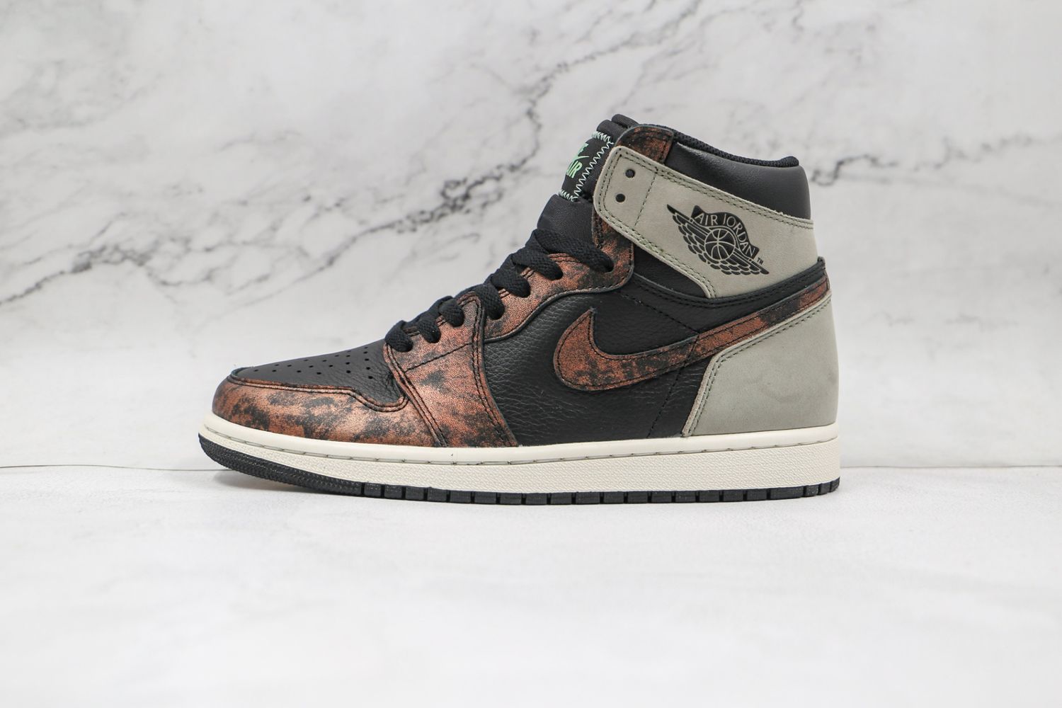 Jordan 1 Retro High Light Army Rust Shadow Patina