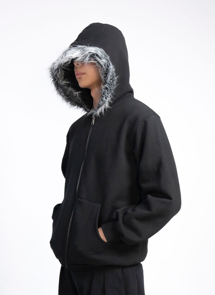 basic hood zip