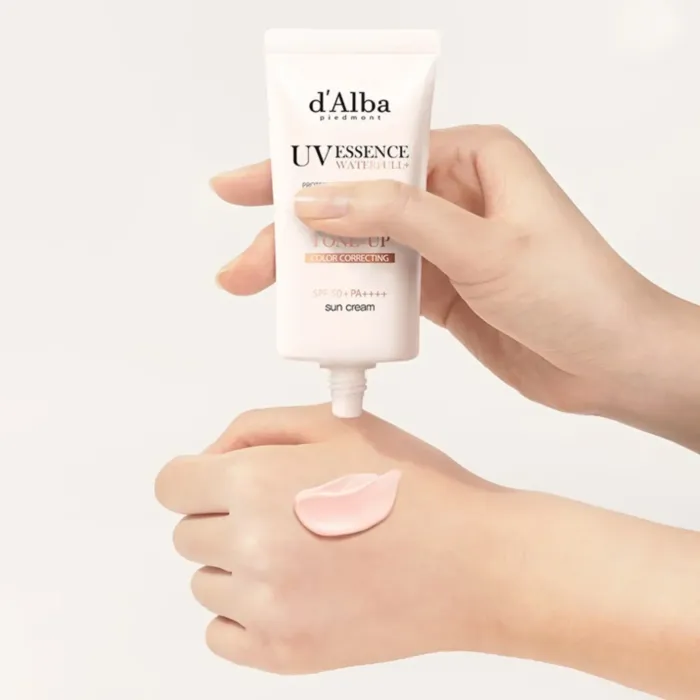 d'Alba Waterfull UV Essence Tone-Up Sun Cream 50ml+50ml