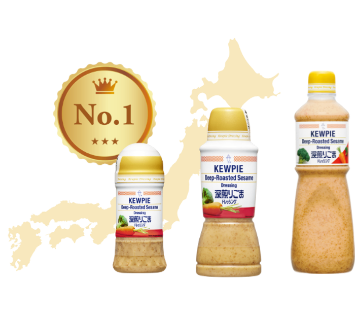 Kewpie Sesame Dressing 1L/Гүнждийн үртэй салат амтлагч 1 литр