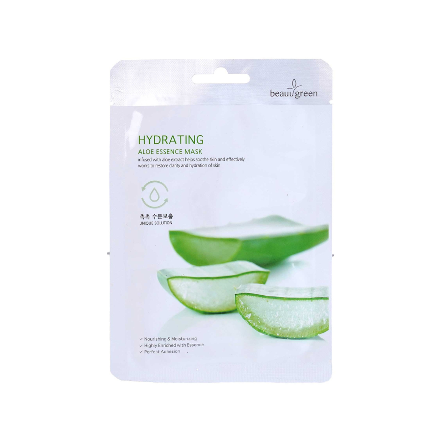 BEAUUGREEN HYDRATING ALOE ESSNCE MASK