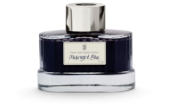 Graf von Faber-Castell Ink bottle Midnight Blue 75ml