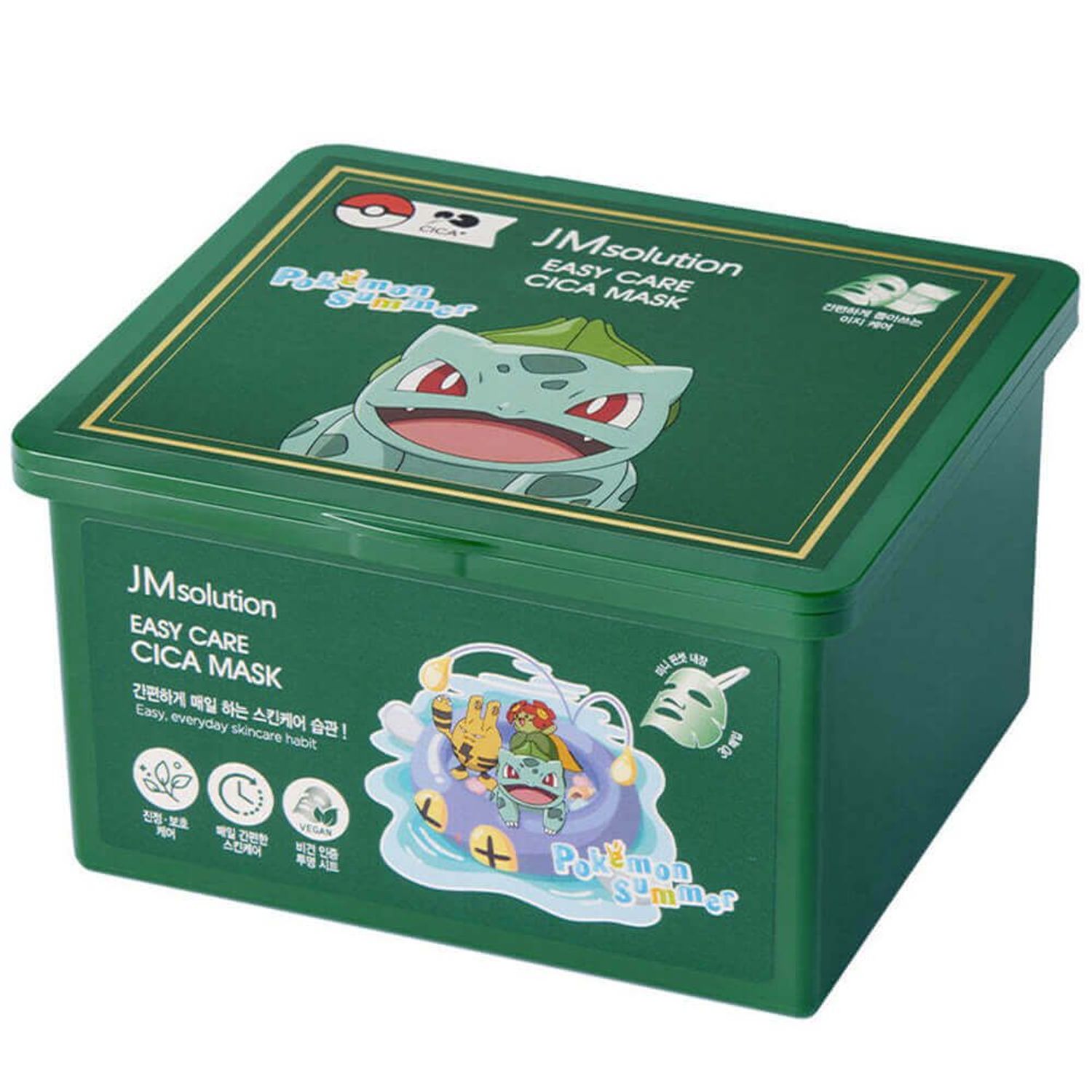 JMsolution Easy Care CICA Mask (30 ширхэг)