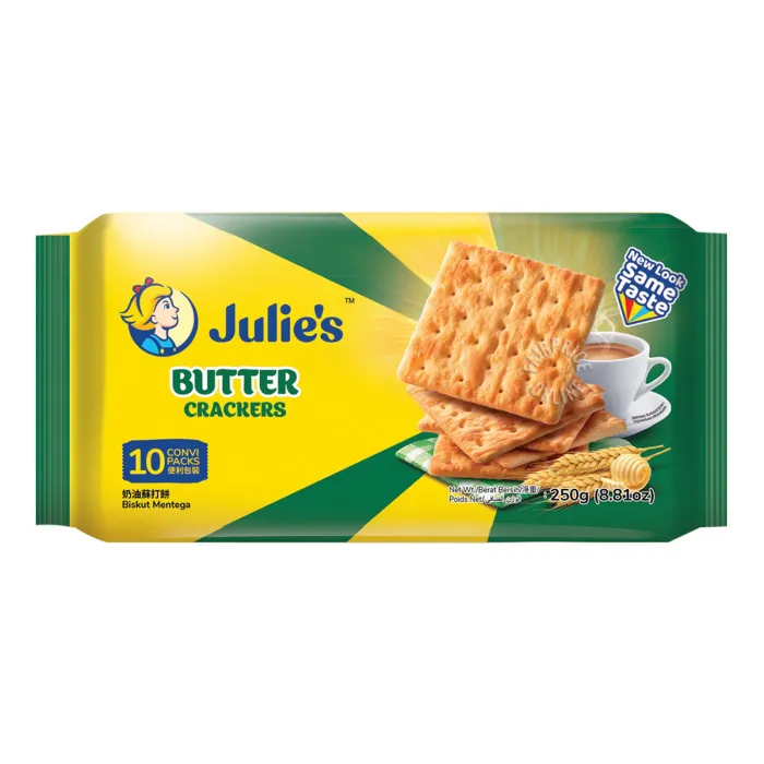Печень Julie's Butter crackers 250гр