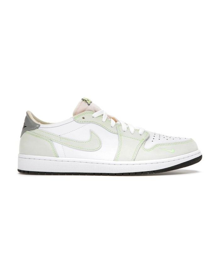 Jordan 1 Retro Low White Ghost Green Black