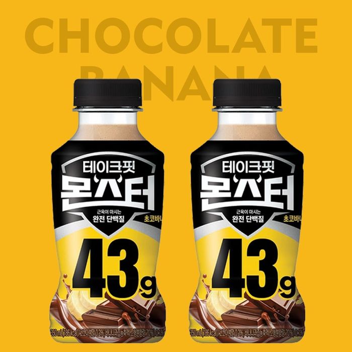 48 ширхэг TAKEFIT MONSTER – Өндөр агууламжтай уургийн ундаа / Chocolate banana/ 