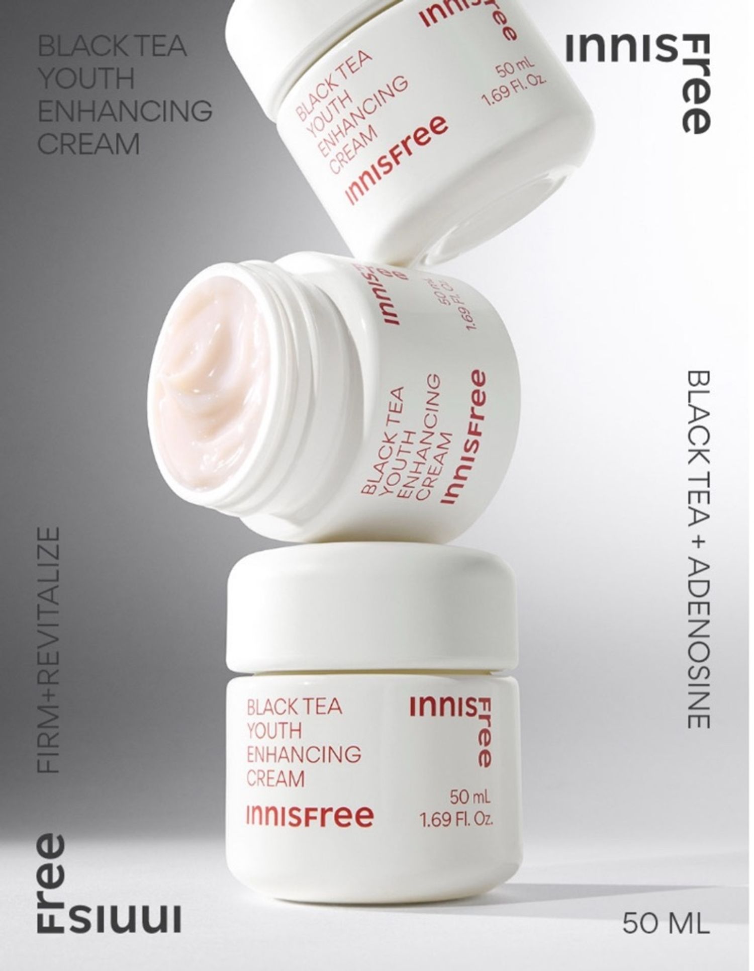 INNISFREE BLACK TEA YOUTH ENHANCING CREAM 50ML 