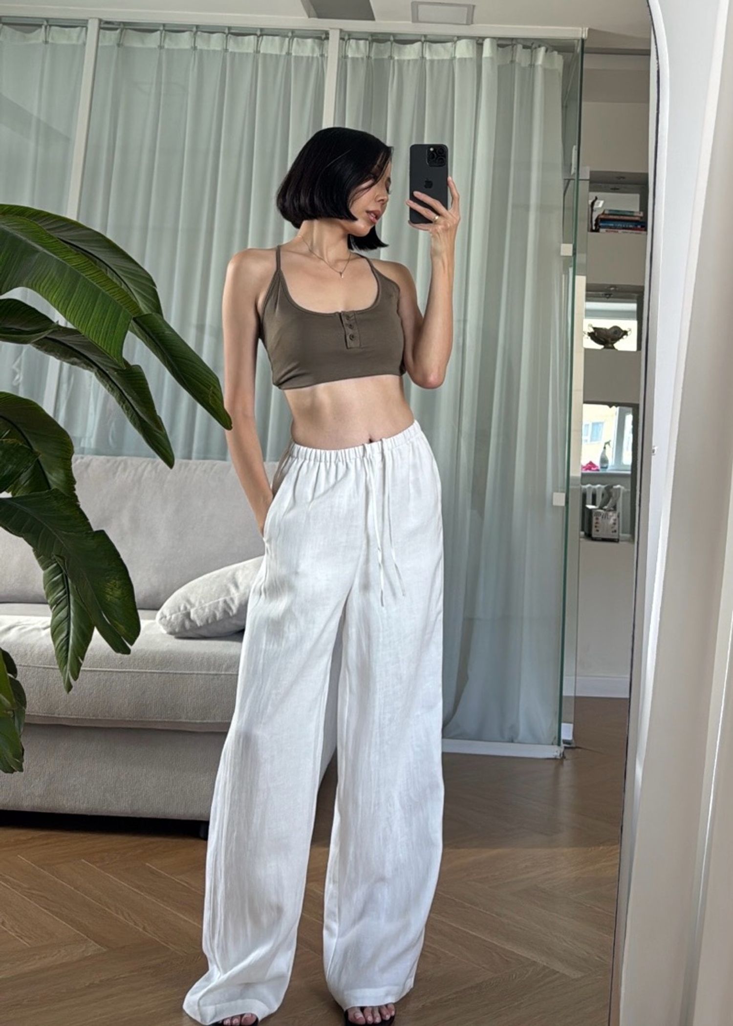 Linen Loose Casual Pants