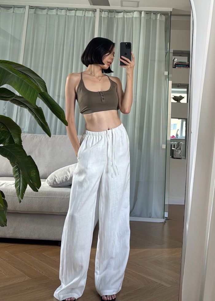 Linen Loose Casual Pants