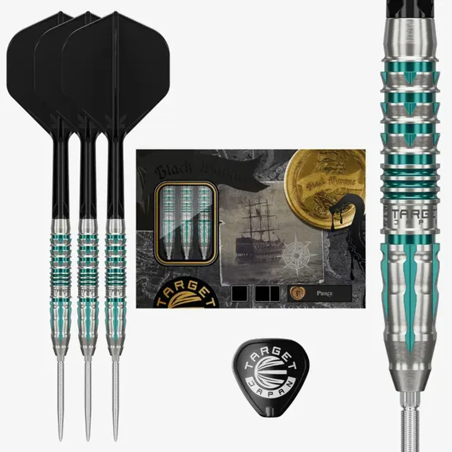 TARGET Black Marque PIERCE - Steel Tip