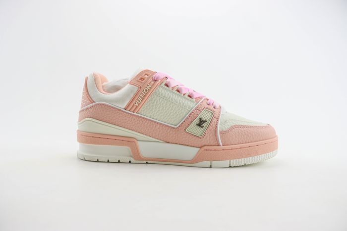 LV Trainer sneakers pink