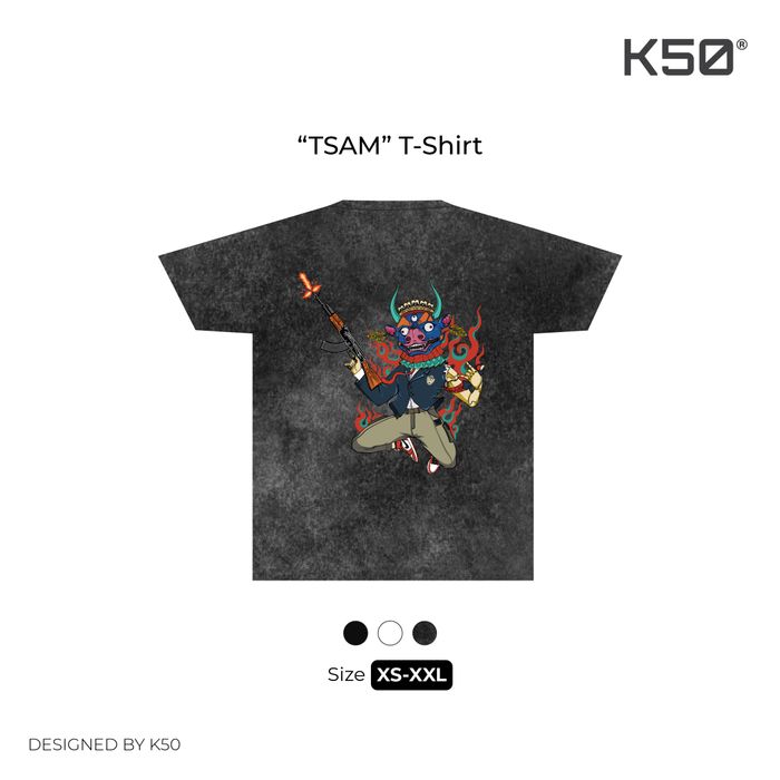Tsam (God of CS2) T-Shirt / Washed