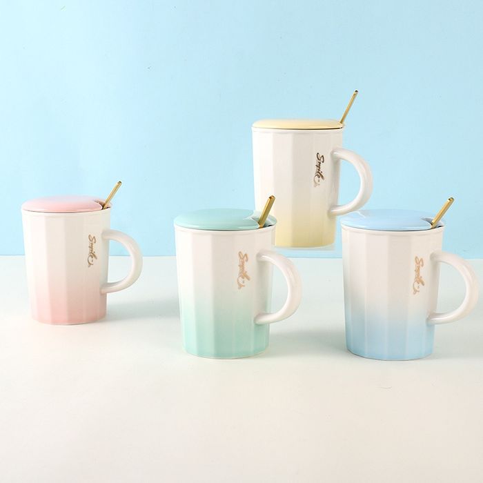 350mL/11.8fl.oz. Letters Gradient Ceramic Cup