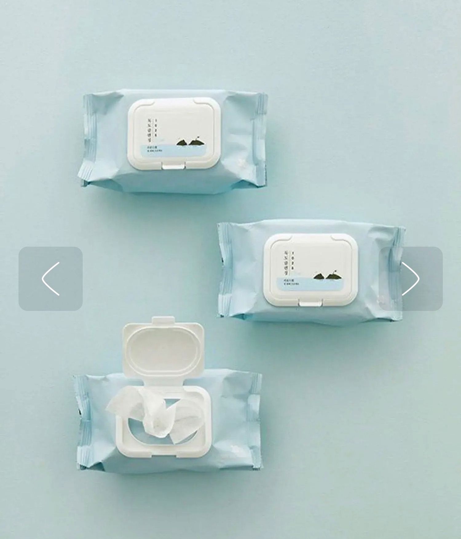 Round Lab 1025 Dokdo Cleansing Tissue 30pads, Цэвэрлэгч Салфетик