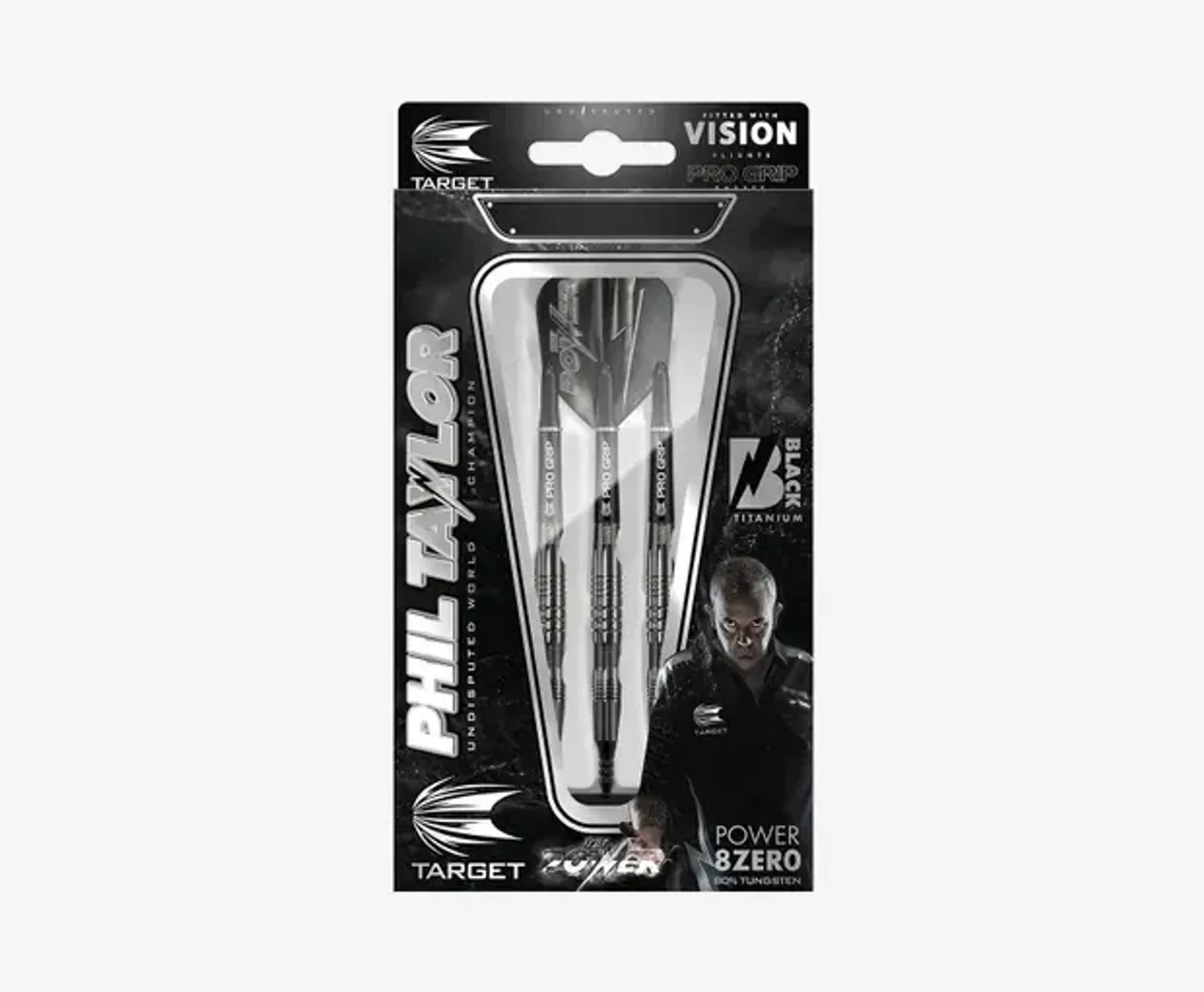 Target Phil Taylor Power 8Zero Black P8Z3 Soft Tip
