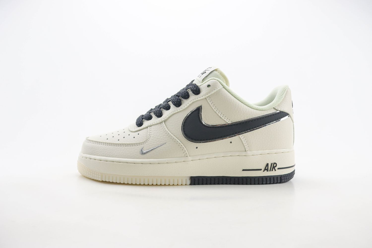 Nike Air Force Low Beige Dark Blue