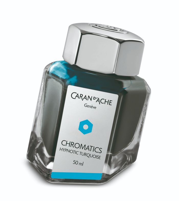Caran d'Ache  INK  bottle Hypnotic Turquoise 50ml